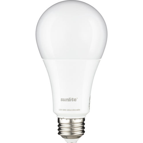fyrværkeri kubiske Kemi Sunlite LED Super Bright Light Bulb, 1600 Lumen, 15 Watt, Dimmable, Warm  White, 27K, 6-Pack