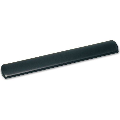 3M™ WR310LE Gel Wrist Rest for Keyboard with Leatherette Cover, Black