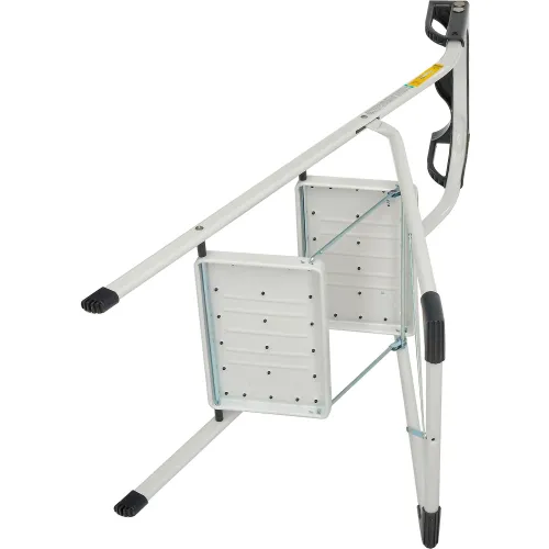 Hailo Safety Plus 2 Step Steel Folding Step Ladder - 4342-001