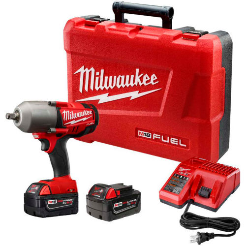 Milwaukee 2763-22 M18 FUEL 1/2" High Torque Impact Wrench W/ Ring Kit