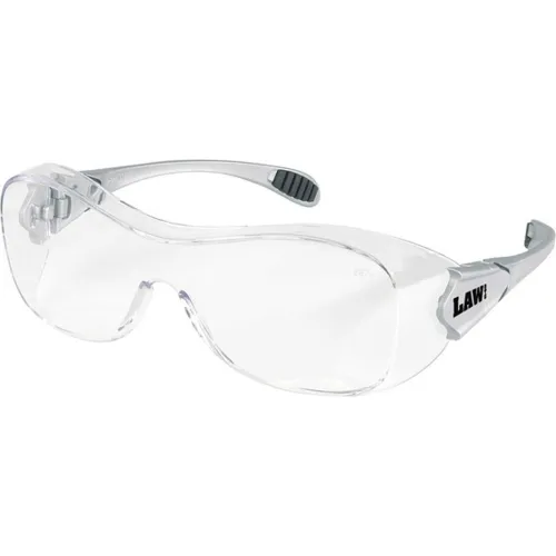 Law Over the Glasses Safety Glasses, Clear Anti-Fog Lens Law Over the Glasses Safety Glasses, Clear Anti-Fog Lens