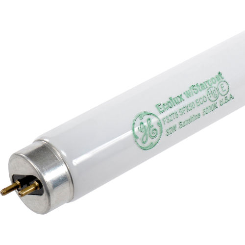 GE 68853 Fluorescent Bulb T8 Medium BiPin, 2630 Lumens, 82 CRI, 32W
