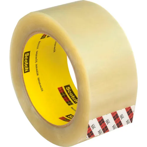 Clear Carton Sealing Tape, Industrial, 2 x 55 yds., 3.5 Mil Thick