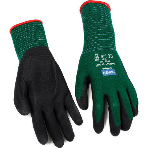 NorthFlex Oil Grip™ Nitrile Coated Gloves, North Safety NF35/7S
																			