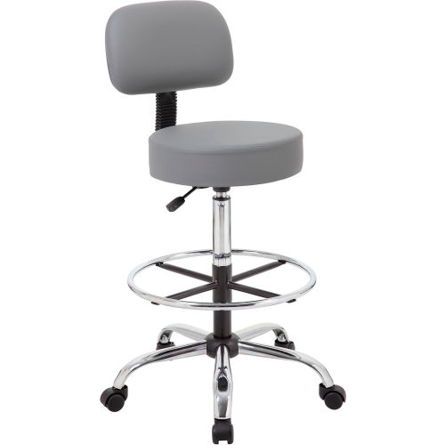 drafting stool with backrest