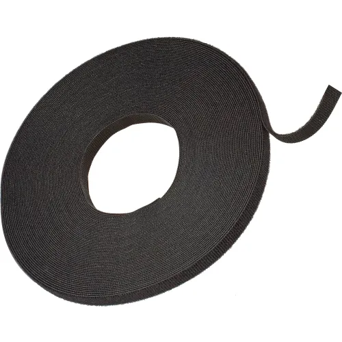 VELCRO® Brand Stick On Hook & Loop Tape Black