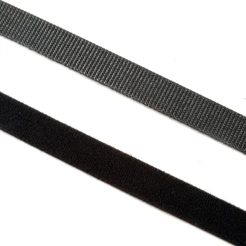 5/8 Wide Black Standard Grade Velcro Hook Fastening Tape 75' Coil