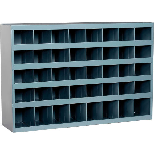 Durham Steel Parts Bin 349-95 - 40 Openings 9 in. Deep