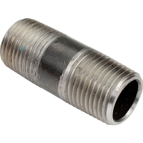 1/2 In. X 2 In. Black Steel Pipe Nipple 150 PSI Lead Free