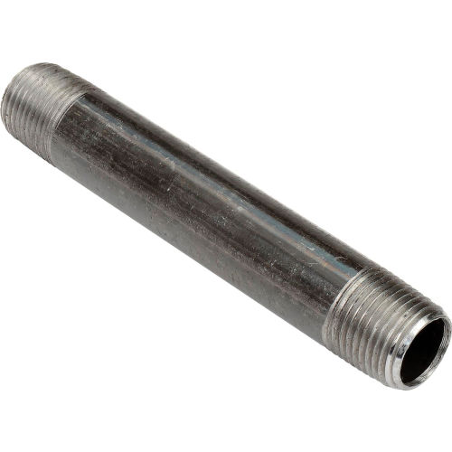 1/2 In. X 5 In. Black Steel Pipe Nipple 150 PSI Lead Free