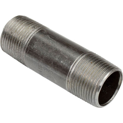 3/4 In. X 3 In. Black Steel Pipe Nipple 150 PSI Lead Free