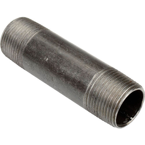 3/4 In. X 3-1/2 In. Black Steel Pipe Nipple 150 PSI Lead Free