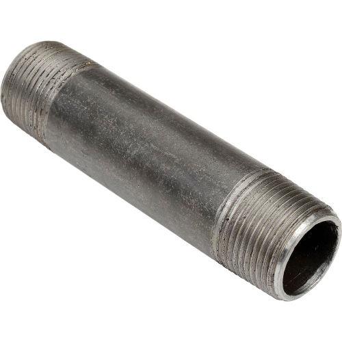 3/4 In. X 4 In. Black Steel Pipe Nipple 150 PSI Lead Free