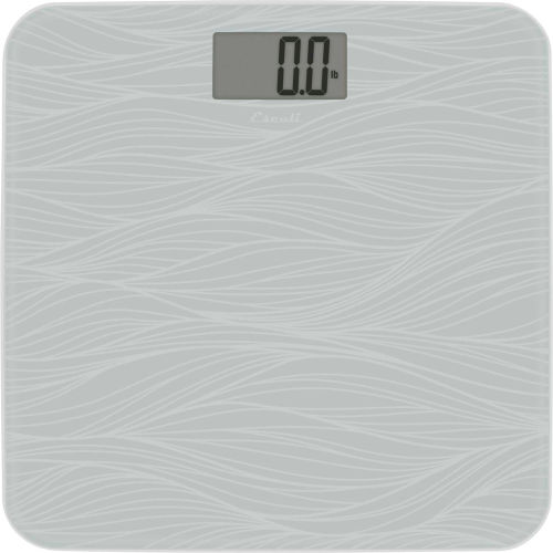 Escali Glass Waves Bathroom Scale