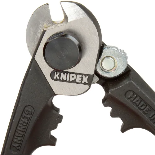 KNIPEX® 95 62 190 SBA Wire Rope Cutters-Comfort Grip 7-1/2