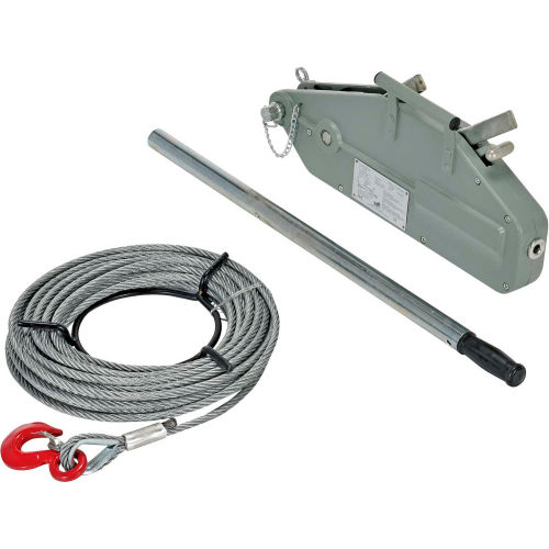Vestil Long Reach Cable Puller CP-30 - 7/16" Cable Dia. - 3000 Lb. Capacity
																			