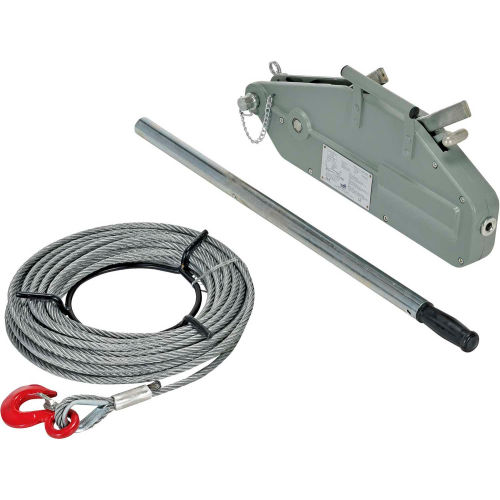 Vestil Long Reach Cable Puller CP-30 - 7/16" Cable Dia. - 3000 Lb. Capacity