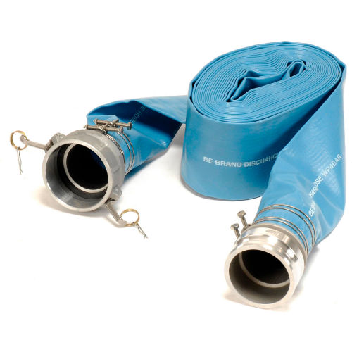 4 IN. Discharge Hose Kit - 50 FT. L, 55 PSI