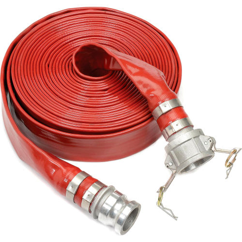 2 in. Industrial Discharge Hose Kit - 50 ft.L, 150 PSI