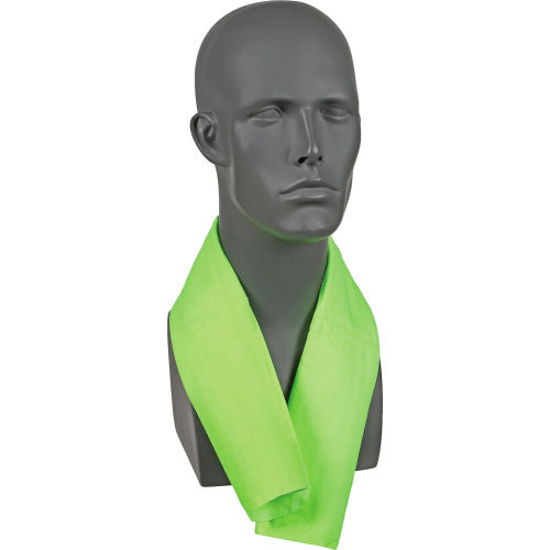 Ergodyne® Chill-Its® 6602 Evaporative Cooling Towel, Hi-Vis Lime