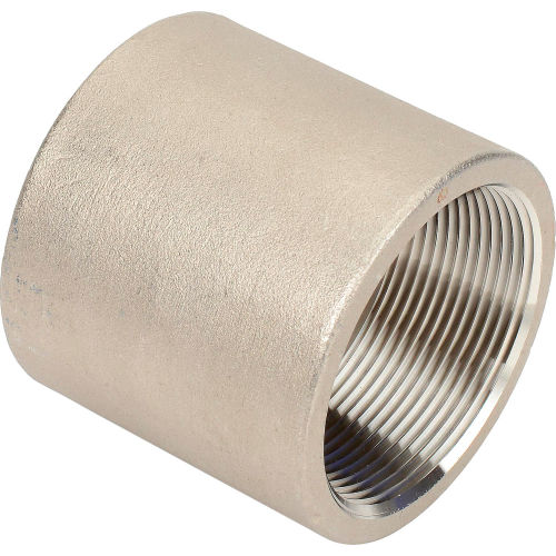 2 In. 304 Stainless Steel Coupling - FNPT - Class 150 - 300 PSI - Import