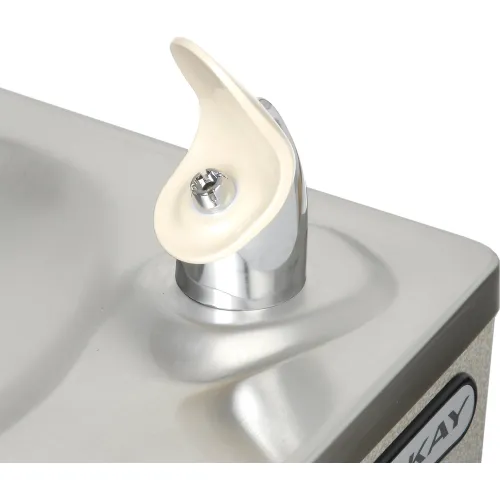 Elkay Space-Ette Floor Drinking Fountain, 3 GPH, Light Gray