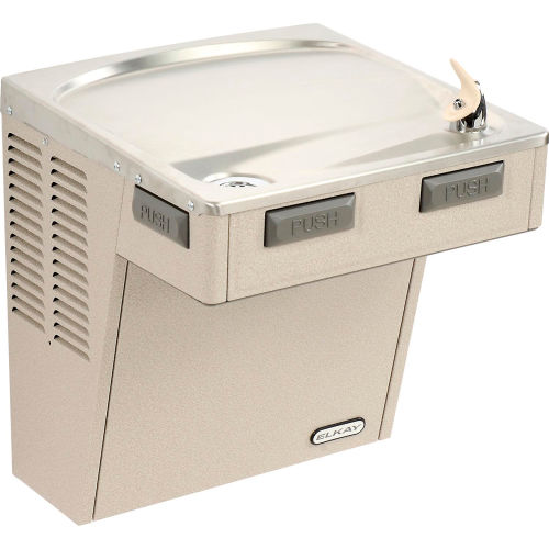Elkay Wall Mount Water Filtered ADA Water Cooler, Light Gray Granite,