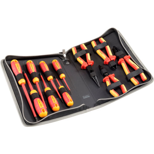 Eclipse 902-218 - 1000V Insulated Screwdriver and Plier Set-Electrical