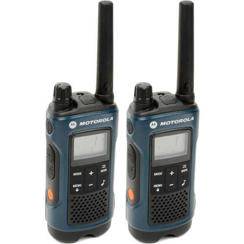 Motorola Talkabout® T460 Two-Way Radios, Blue/Black - 2 Pack