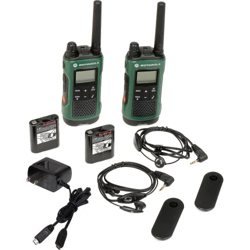 Motorola Solutions Talkabout® T465 Two-Way Radios, Green/Black - 2