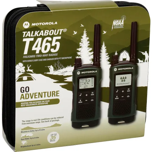 Motorola Solutions TALKABOUT T465 Two Way Radio 2  - Best Buy