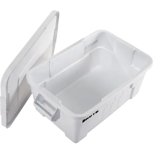 Rubbermaid Brute Tote 75.5 L - White - FG9S3100WHT - Rubbermaid Products