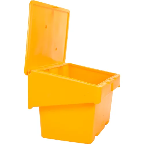 Global Industrial™ Lockable Outdoor Storage Container, 48Lx33Wx34H, 18.5  Cu. Ft., Yellow