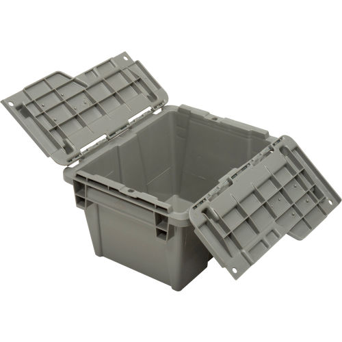 ORBIS Flipak® Distribution Container FP03 - 11-3/4 x 9-3/4 x 7-11/16 Gray -