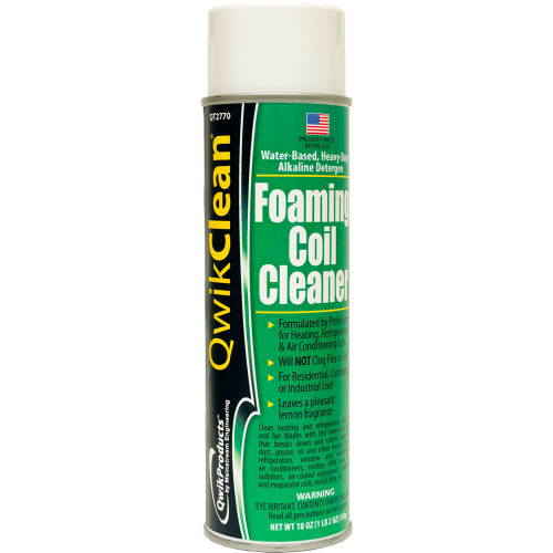 Qwik Products Foaming Coil Cleaner QT2770 - 18 Oz. Can