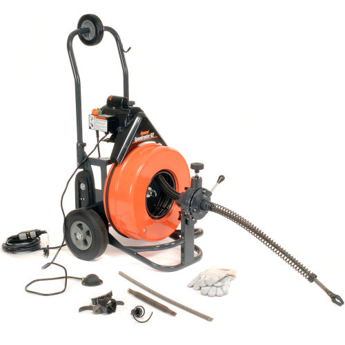 General Wire Electric Floor Model Machine w/ Power Feed, 100 ft. x3/4 in. Cable & Cutter Set, PS-92-C
																			