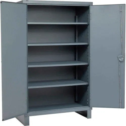 Extreme Duty 12 GA Bin Cabinet with 4 Shelves – 48 In. W x 24 In. D x 78  In. H