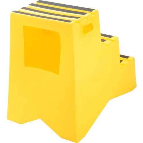 3 Step Plastic Step Stand Yellow 20