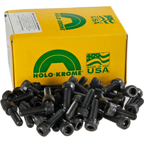 M5 x 0.8 x 30mm Socket Cap Screw - Steel - Black Oxide - UNC - Pkg of 100 - USA - Holo-Krome 76132