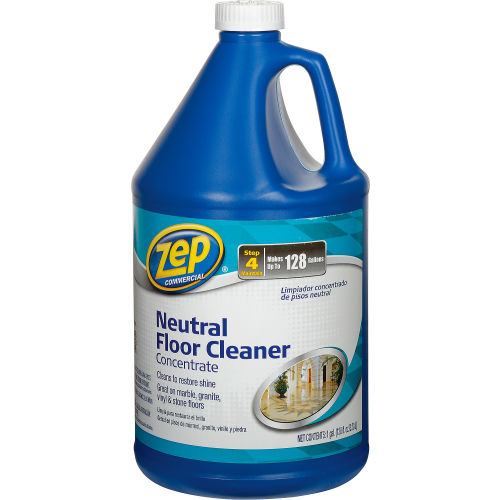 Zep® Neutral Floor Cleaner Concentrate, Gallon Bottle, 4 Bottles ...