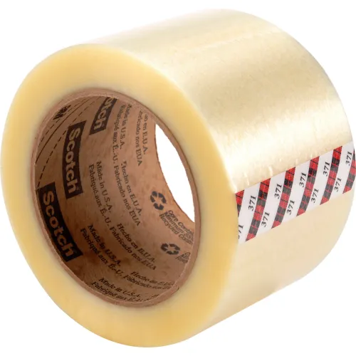 3M 3710L-6 - Scotch Package Sealing Tape 3710 Clear 48 mm x 50 m 6-Pack