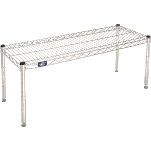 Nexel® Chrome Wire Dunnage Rack - 36W x 14D x 14H