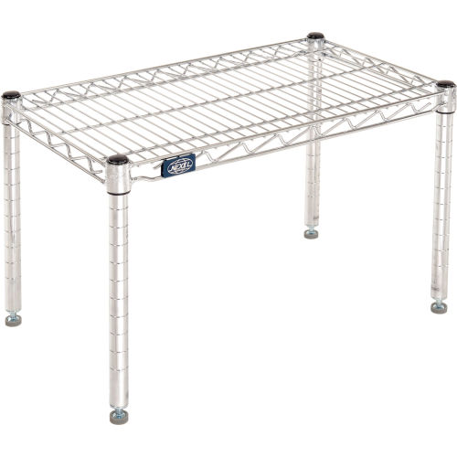 Nexel® Chrome Wire Dunnage Rack - 24W x 14D x 14H