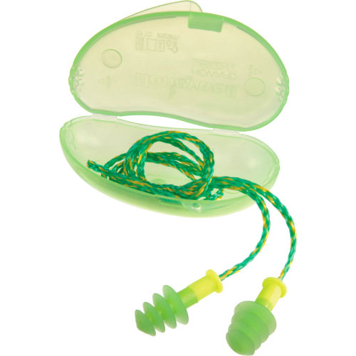 Howard Leight™ FUS30S-HP Fusion® Earplugs, Small, NRR 27, Corded, 100 Pairs/Box