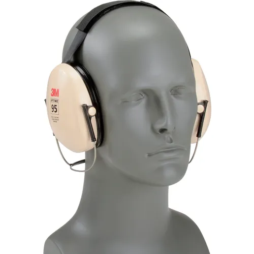 3M™ PELTOR Optime™ 95 Earmuffs H6B/V, Behind-The-Head, NRR 21 dB