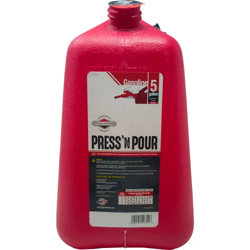 Garage BOSS Press 'N Pour 5 Gallon Gas Can, GB351
