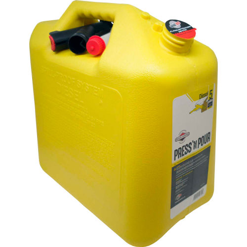 Garage BOSS Press 'N Pour 5 Gallon Diesel Can, GB356