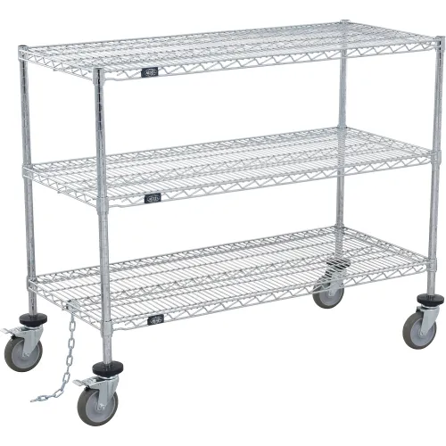 Nexel® 2 Shelf, Shelf Cart, ESD, 72