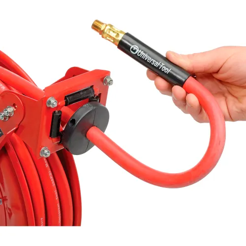  Florida Pneumatic Retractable Hose Reel, 3/8x50' Hose, 6801 :  Tools & Home Improvement