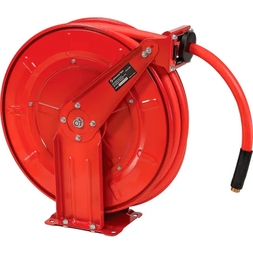 Cox Reels 1/2-Inch x 100-Foot Auto Rewind Air Hose Reel With Hose SH